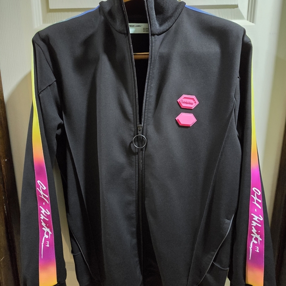 Off-White Rubber Retro Zipper Jacket - Picture 7 of 11